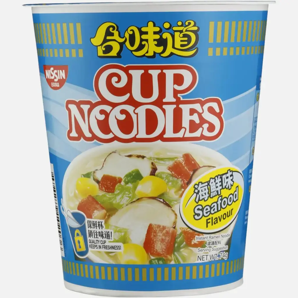 Nissin Cup Noodles – Seafood Flavor